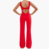 Wide Leg Jumpsuit for Women – Form-Fitting & Elegant