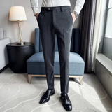 The Moltrasio Men’s Casual Office Wool Blend Business Pants
