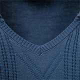 The Pembroke Men's Slim Fit V Neck Polo Knitted Sweater