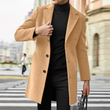 The San Candido Men’s Winter Wool Blend Slim Fit Overcoat