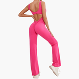 Wide Leg Jumpsuit for Women – Form-Fitting & Elegant
