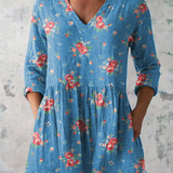Ayla | Long Blouse with Expressive Pattern