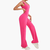Wide Leg Jumpsuit for Women – Form-Fitting & Elegant