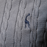The Carmarthenshire Men's Stylish Crew Neck Knitwear Sweater