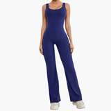 Wide Leg Jumpsuit for Women – Form-Fitting & Elegant