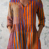 Elowen | Long Blouse with Expressive Pattern