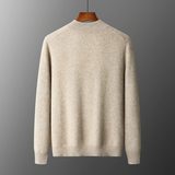 The Thornhill Cashmere Sweater – Men's 100% Soft Luxury Wool Zip Cardigan