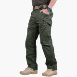 Men’s Cargo Pants with Zipper and Pockets
