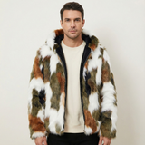 The Garda Porto Men’s Elegant Soft Fur Hooded Winter Jacket