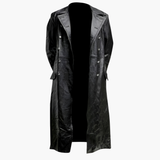 Men's coat with double-breasted front