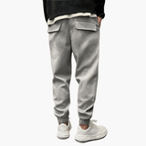 Men’s Cargo Trousers with Relaxed Legs and Pockets