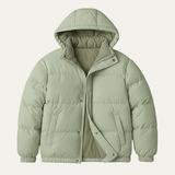 The Kingsbury Men’s Warm Quilted Puffer Hooded Winter Jacket