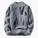 Cozy Men's Sweater with Print – warm & stylish