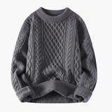 Casual Men's Knit Sweater – Warm & Stylish in Winter