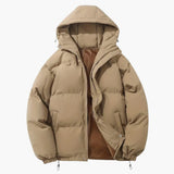 Women's Hooded Jacket with Zipper and Side Pockets