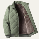 The Cresthill Men’s  Quilted Fleece Lined Warm Winter Jacket