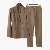 Two-Piece Women's Suit with Blazer and Pants
