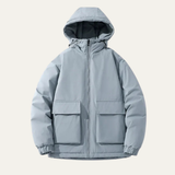 The Brentmoor Men’s Warm Winter Padded Puffer Jacket with Hood