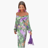 Elegant Maxi Corset Dress for Women – Stylish & Festive