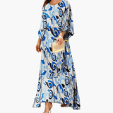 Women's Maxi Dress with Print – Boho & Summer Dress Style