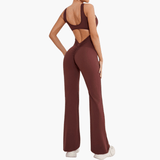Wide Leg Jumpsuit for Women – Form-Fitting & Elegant
