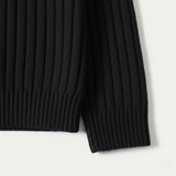 The Manchester Men's Wool Ribbed Turtleneck Knit Sweater
