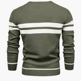 Striped Men's Sweater – Warm, Comfortable & Stylish in Winter