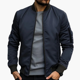 Men's Bomber Jacket with Side Pockets