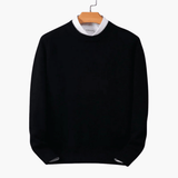Warm Men's Knit Sweater – Stylish & Comfortable in Winter