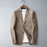 The Ellwood Men’s Casual  Slim Fit Corduroy Blazer Suit Jacket