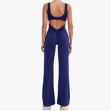 Wide Leg Jumpsuit for Women – Form-Fitting & Elegant