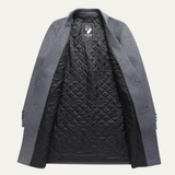 The Merano Men's Old Money Classic Wool Overcoat