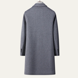 The Merano Men's Old Money Classic Wool Overcoat