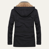 The Catania Men's Military Thick Warm Hooded Winter Jacket with Multi Pocket
