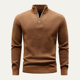 The Wakefield Men’s Half Zip Knit Winter Sweaters