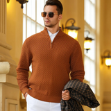 The Wakefield Men’s Half Zip Knit Winter Sweaters