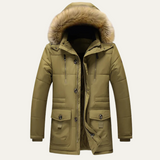 The Wandsworth Men's Winter Fur Hooded Parka Jacket