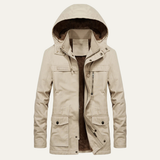 The Catania Men's Military Thick Warm Hooded Winter Jacket with Multi Pocket