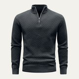 The Westbourne Men’s Quarter Zip Knit Winter Sweater