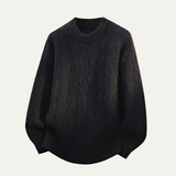 The Lakefield  Men’s Casual Soft O Neck Warm Knitted Sweater