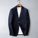 The Ellwood Men’s Casual  Slim Fit Corduroy Blazer Suit Jacket