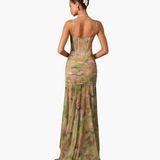 Pleated Wrap Dress with Print - Women's Fashion for Every Occasion