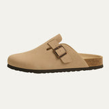 The Amalfi Men's Beige Old Money Suede Moccasin Slipper