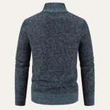 The Hillston Men’s Padded Stand Collar Winter Zip Up Jacket