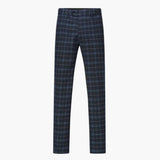 Checked Suit Set - Slim Fit Men's 3-Piece Suit Modern