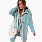 Women’s Hooded Cardigan with Open Front