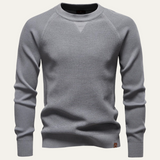 The Anglesey Men's Casual Knitted Crew Neck Sweater