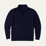 The Gstaad Quart Zip Sweater