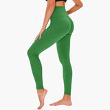 Women's Leggings with Leopard Print and High Waist