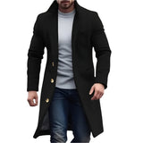 The Fitzroy Long Trench Coat For Men